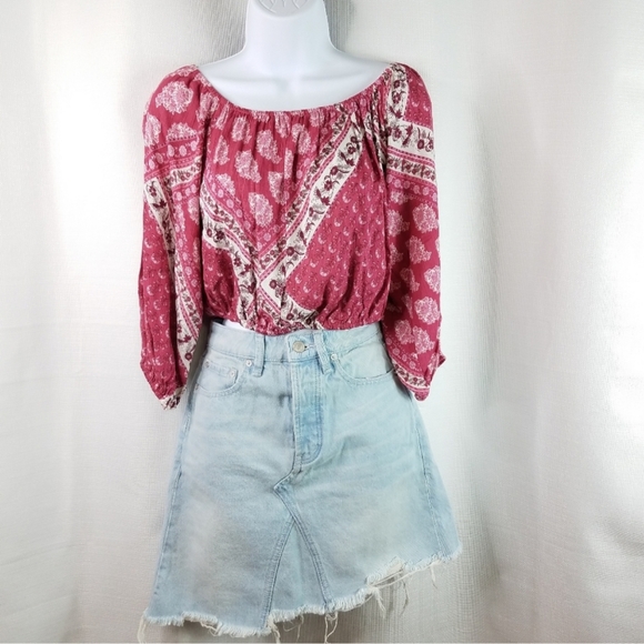 Show Me Your Mumu Lima scrunch crop top - Picture 3 of 8